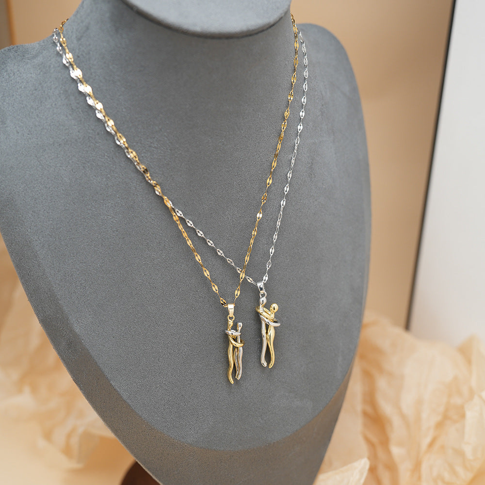 copper pendant necklace