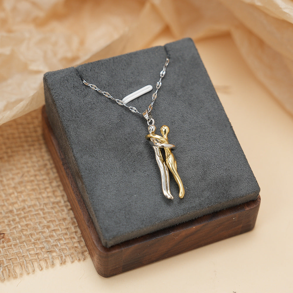 copper pendant necklace
