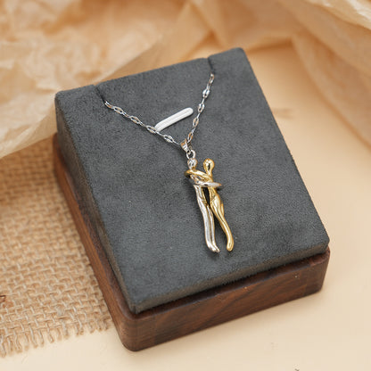 copper pendant necklace