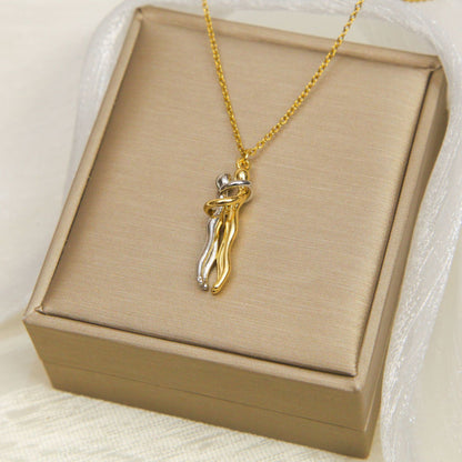 copper pendant necklace