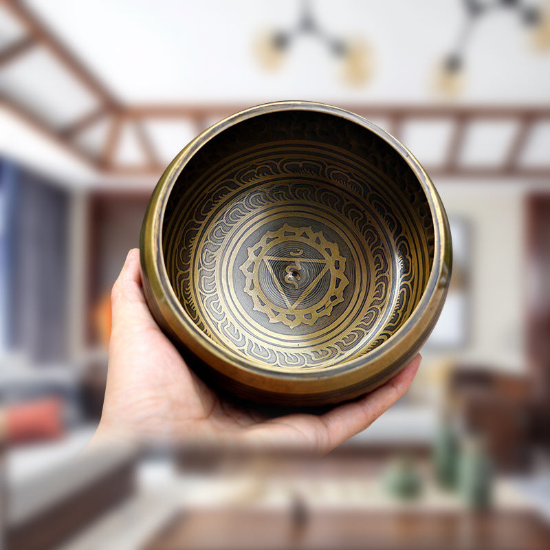 Copper Singing Bowl for Meditation and Healing