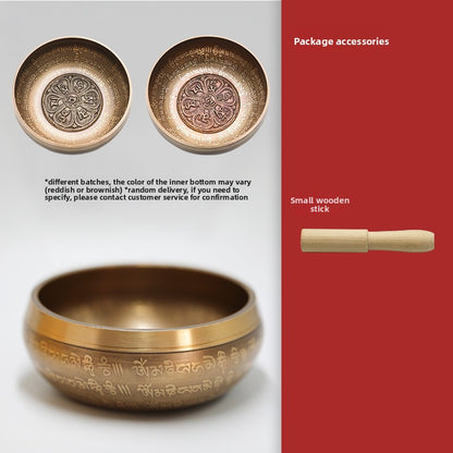 Copper Singing Bowl for Meditation and Healing