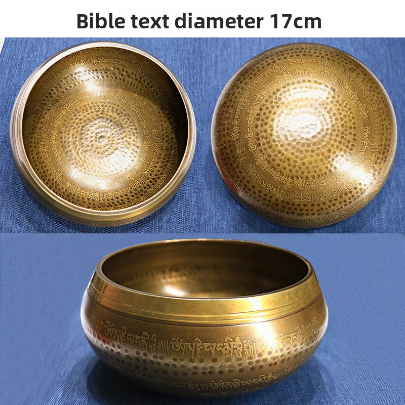 Copper Singing Bowl for Meditation and Healing