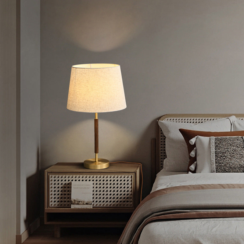copper table lamp
