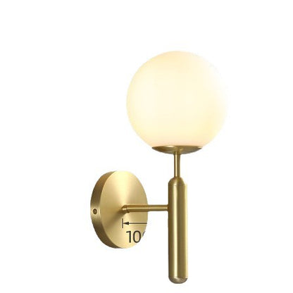 Copper Wall Lamp with LED Light