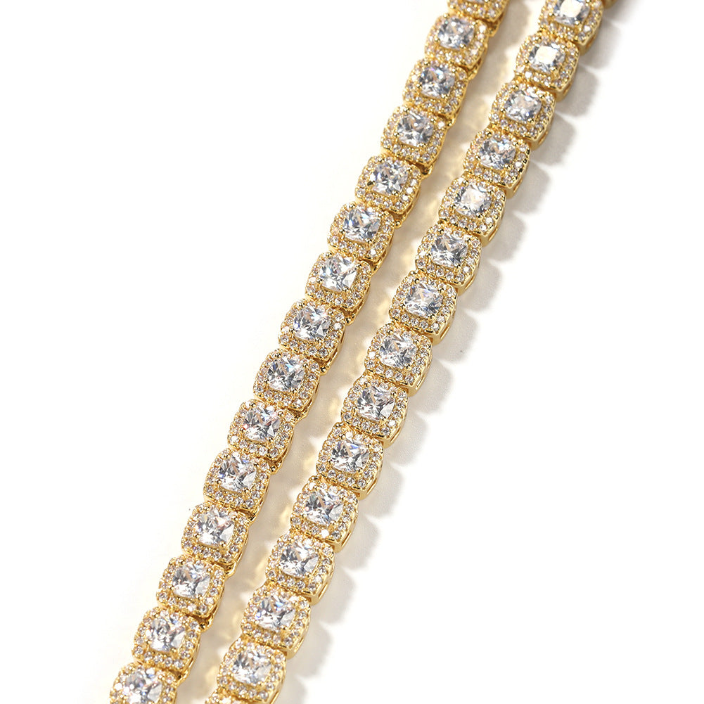 Copper Zircon Necklace