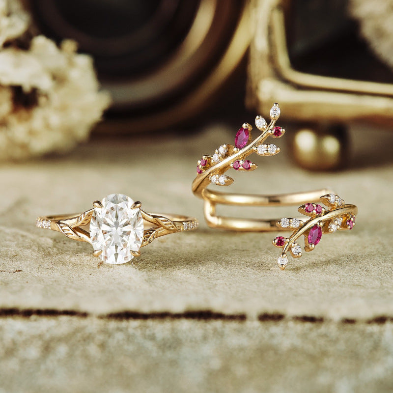 Copper Zircon Ring