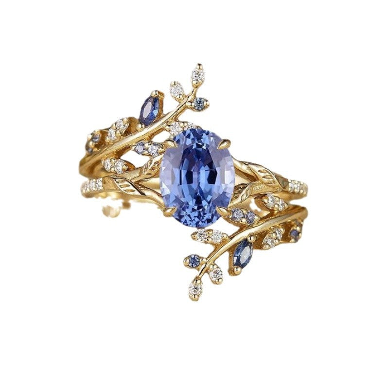 Copper Zircon Ring
