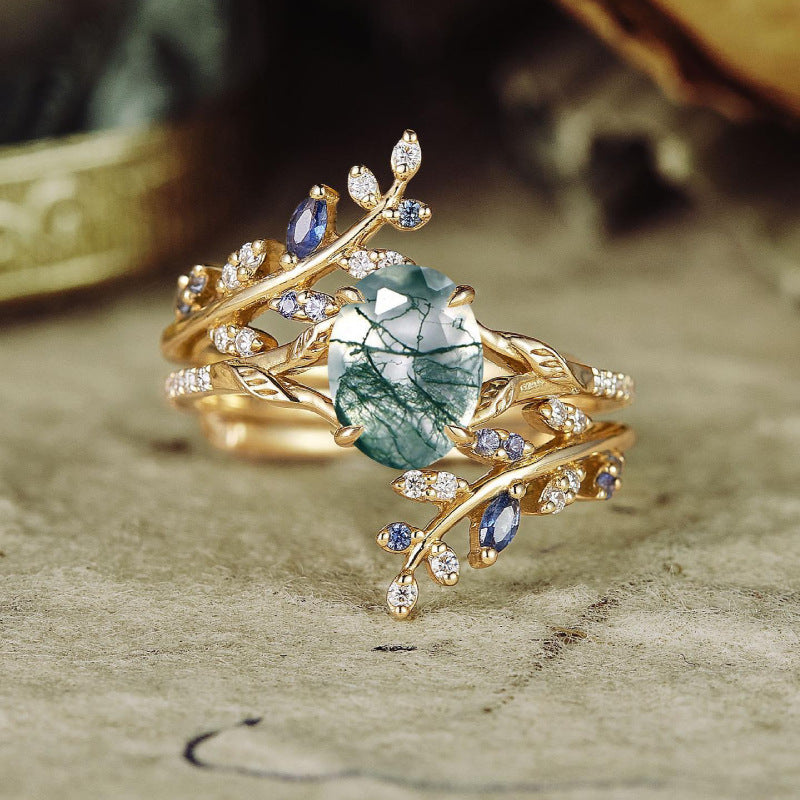 Copper Zircon Ring