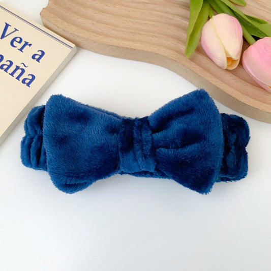 Coral Fleece Absorbent Headband and Wristband Set
