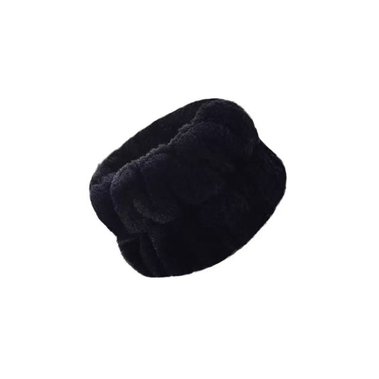 Coral Fleece Absorbent Headband and Wristband Set