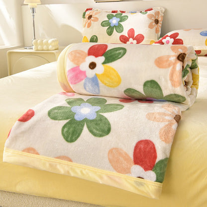 Coral fleece blanket