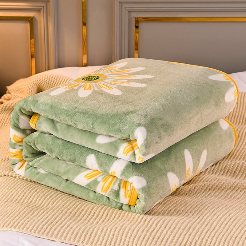 Coral fleece blanket