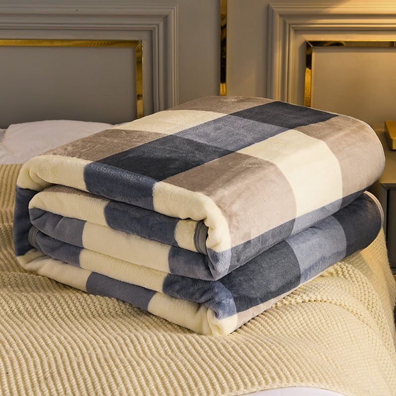 Coral fleece blanket