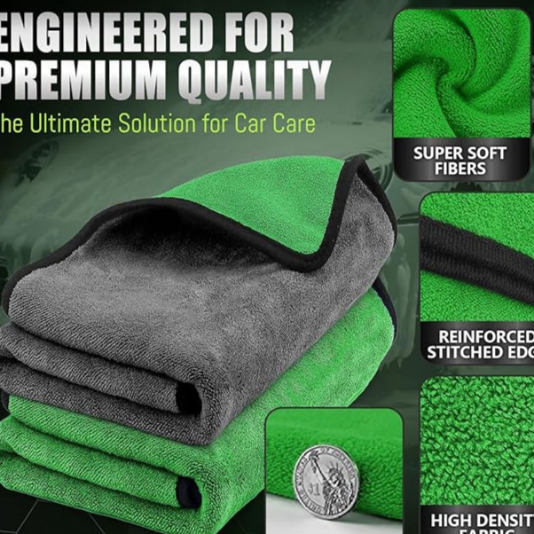 Coral Fleece Cleaning Towels