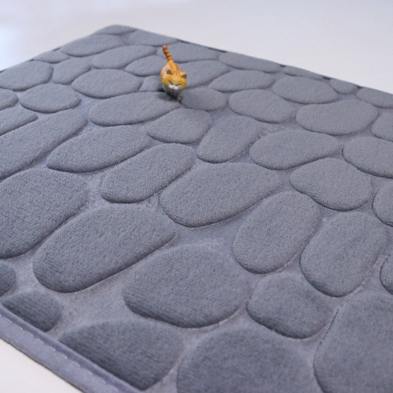 coral fleece mat