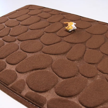 coral fleece mat