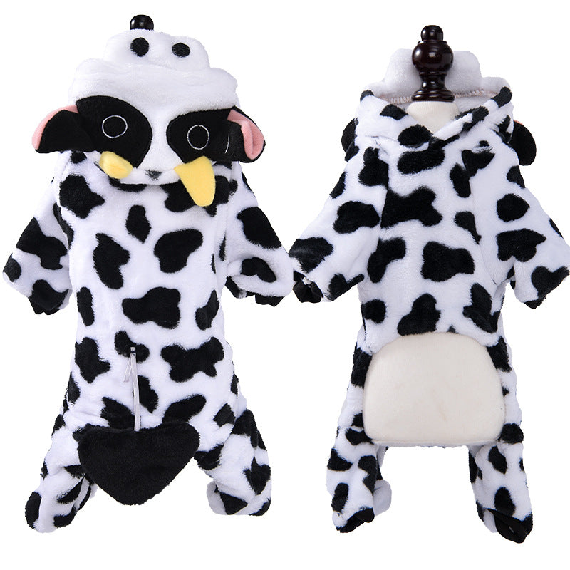 Coral Fleece Pet Costume