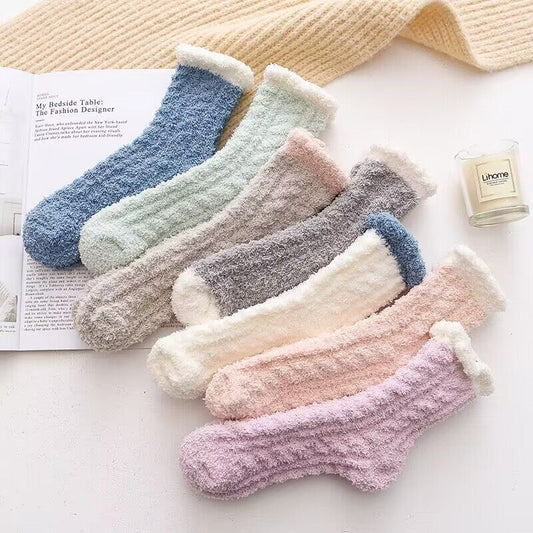 Coral Fleece Thickened Winter Socks