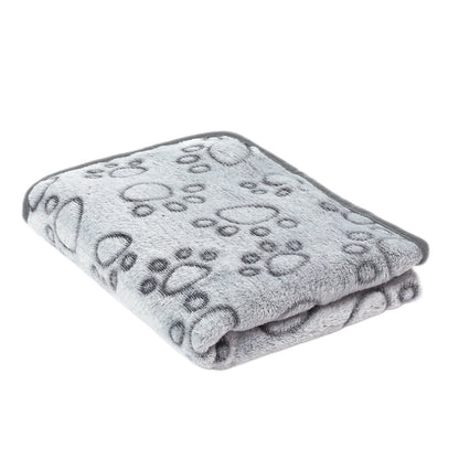Coral Velvet Pet Warm Blanket for Dogs and Cats
