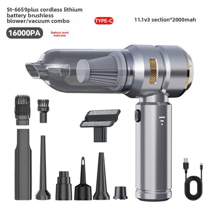 Cordless Car Vacuum Cleaner with Blowing Function