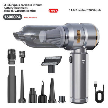 Cordless Car Vacuum Cleaner with Blowing Function