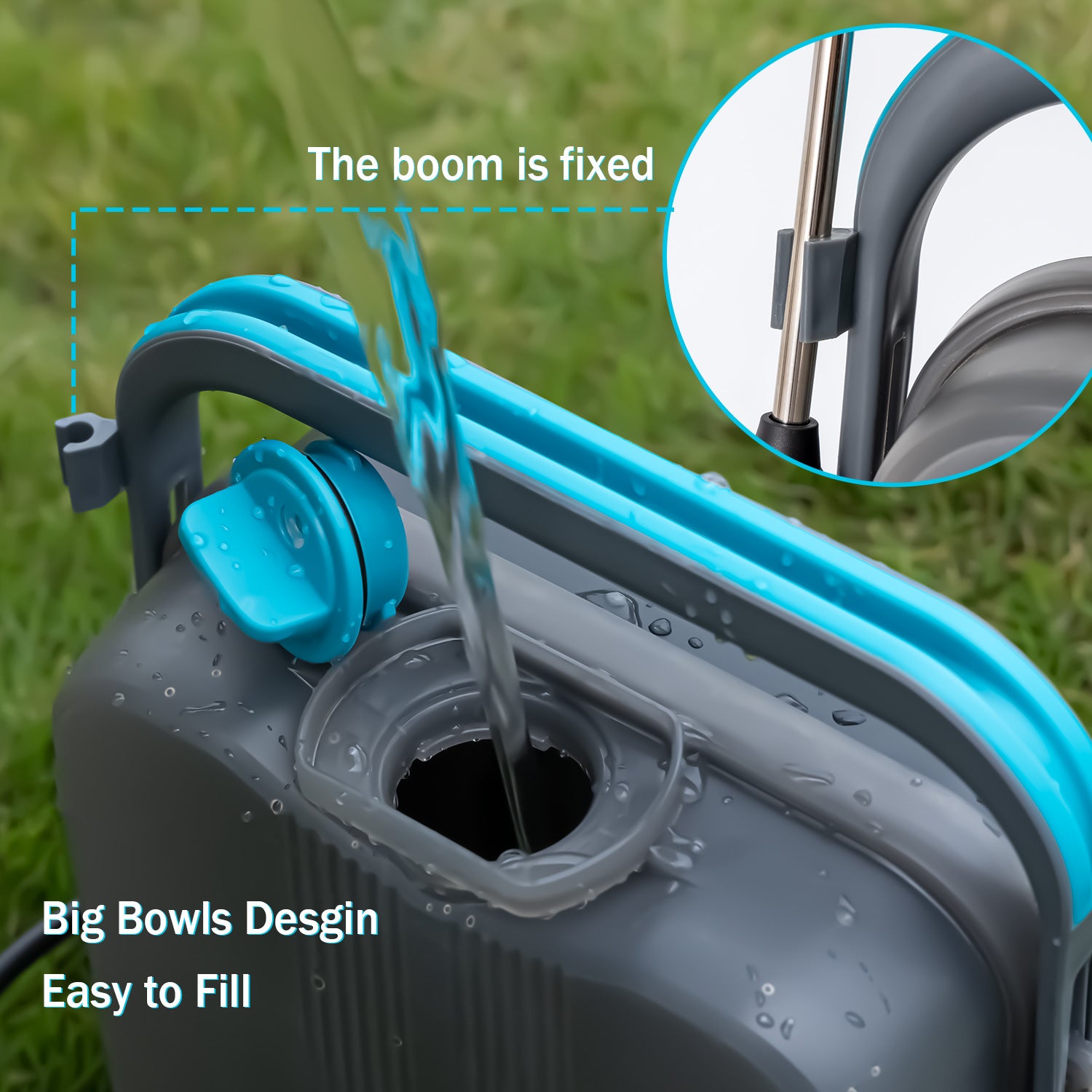 Cordless Electric Backpack Sprayer 5L for Garden Lawn Cleaning