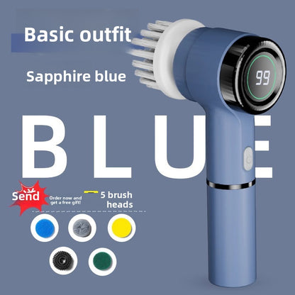 Cordless Electric Cleaning Brush with Multiple Attachments