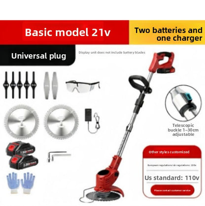 Cordless Electric Lawn Mower with Lithium Battery