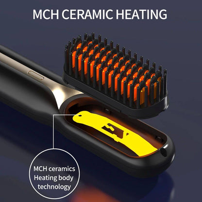 Cordless Hair Straightener Comb