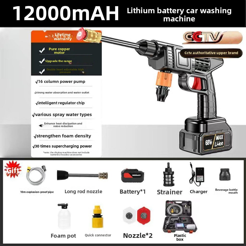 Cordless High-Pressure Washer