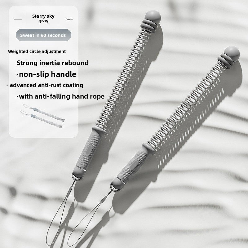 Cordless spring rope swing training equipment