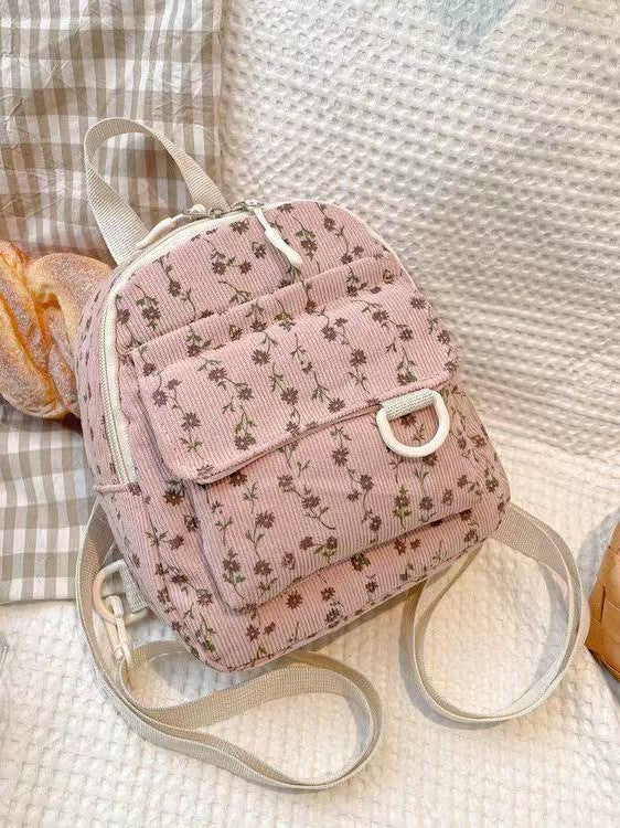 Corduroy backpack