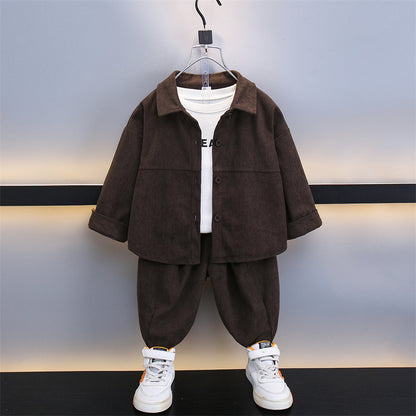 Corduroy Casual Set