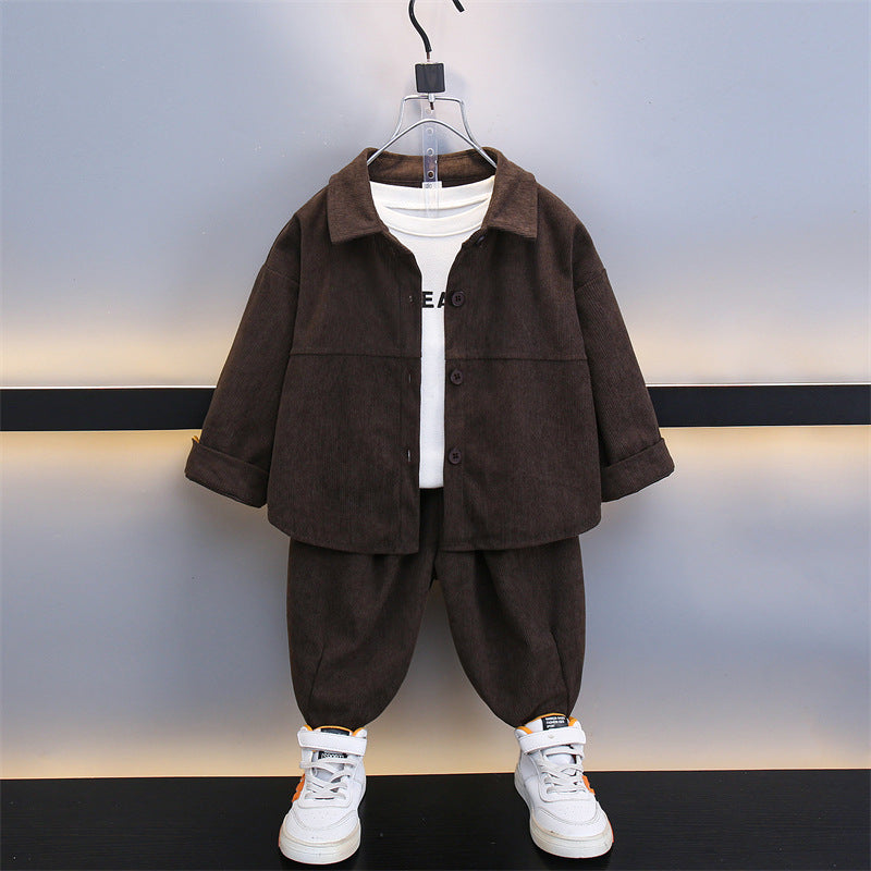 Corduroy Casual Set