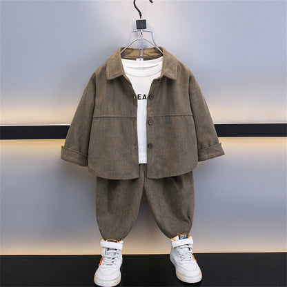 Corduroy Casual Set