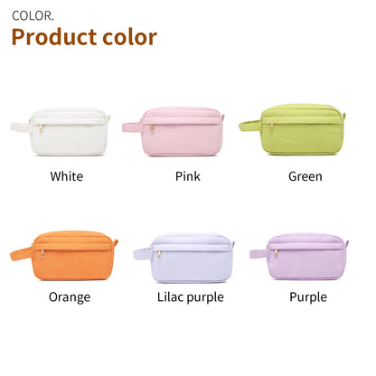 Corduroy Cosmetic Storage Bag
