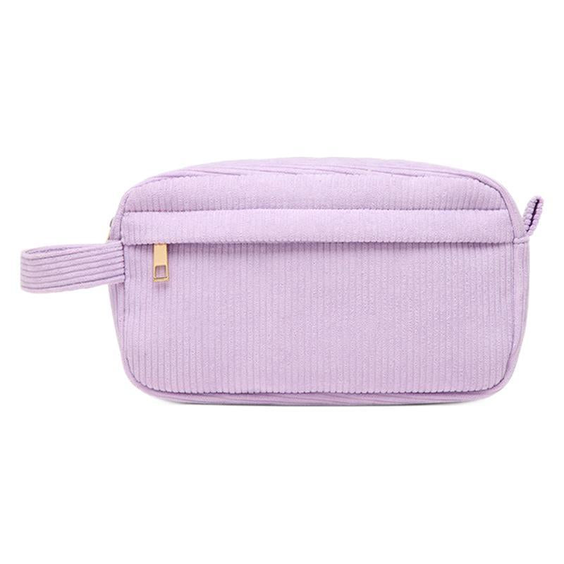 Corduroy Cosmetic Storage Bag