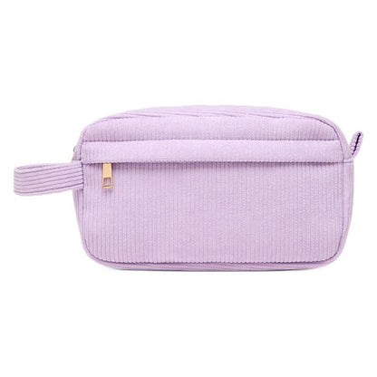 Corduroy Cosmetic Storage Bag