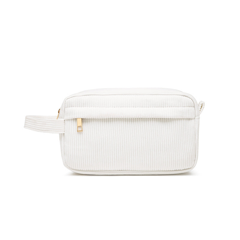 Corduroy Cosmetic Storage Bag