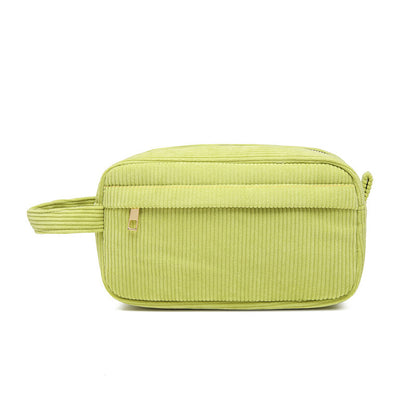 Corduroy Cosmetic Storage Bag