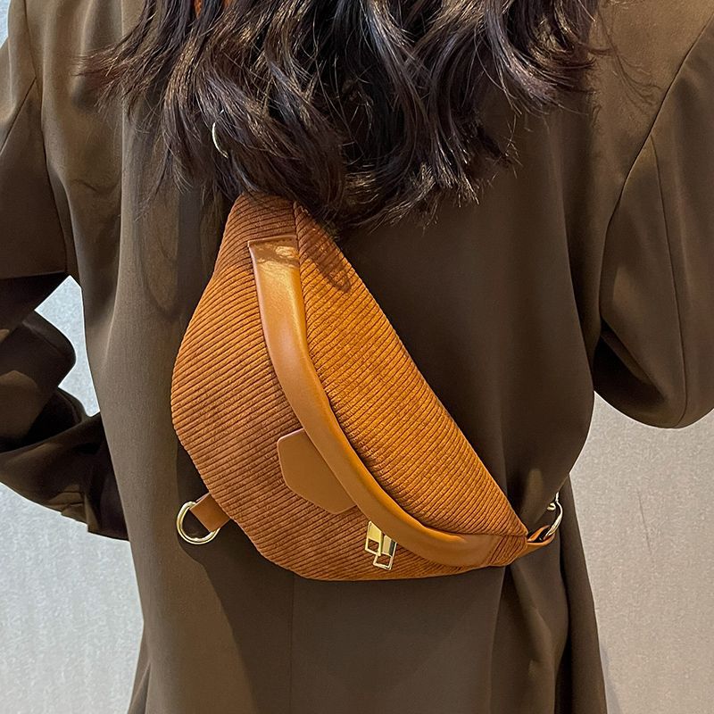 Corduroy Crossbody Bag