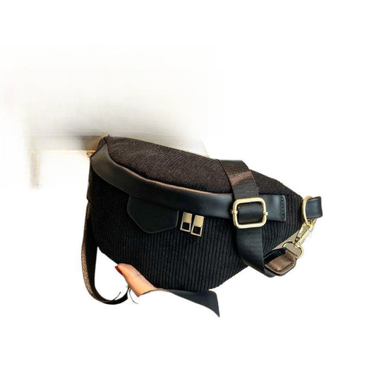 Corduroy Crossbody Bag