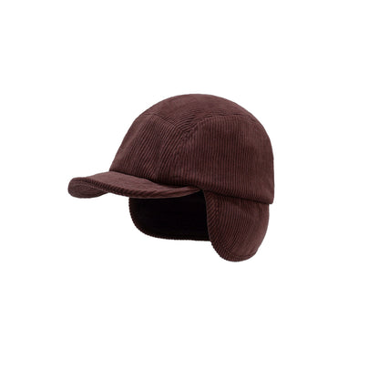 Corduroy Ear Protection Winter Hat