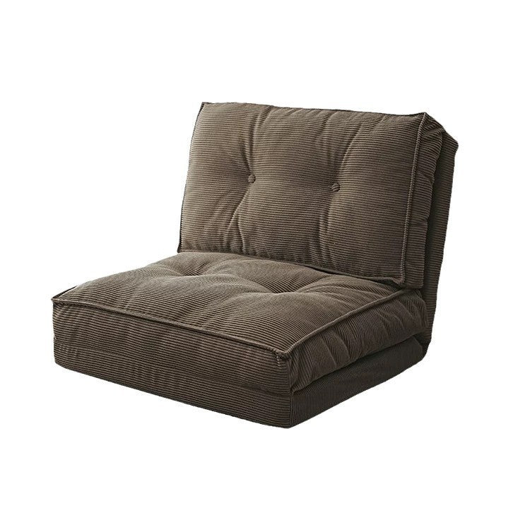 Corduroy folding sofa