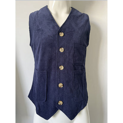 Corduroy Jacket Vest