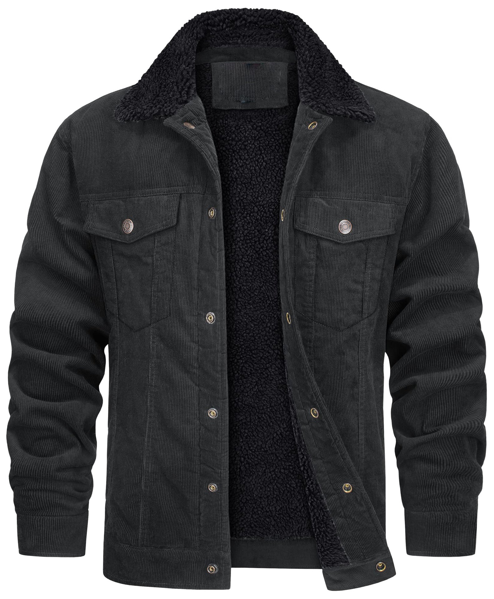 Corduroy Jacket with Wool Liner