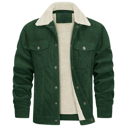Corduroy Jacket with Wool Liner