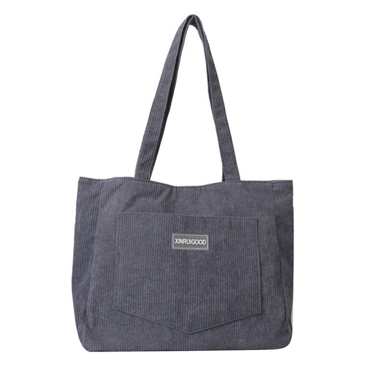 Corduroy Messenger Bag for Women