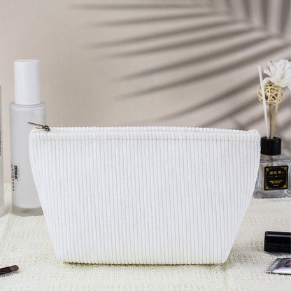 Corduroy portable storage bag